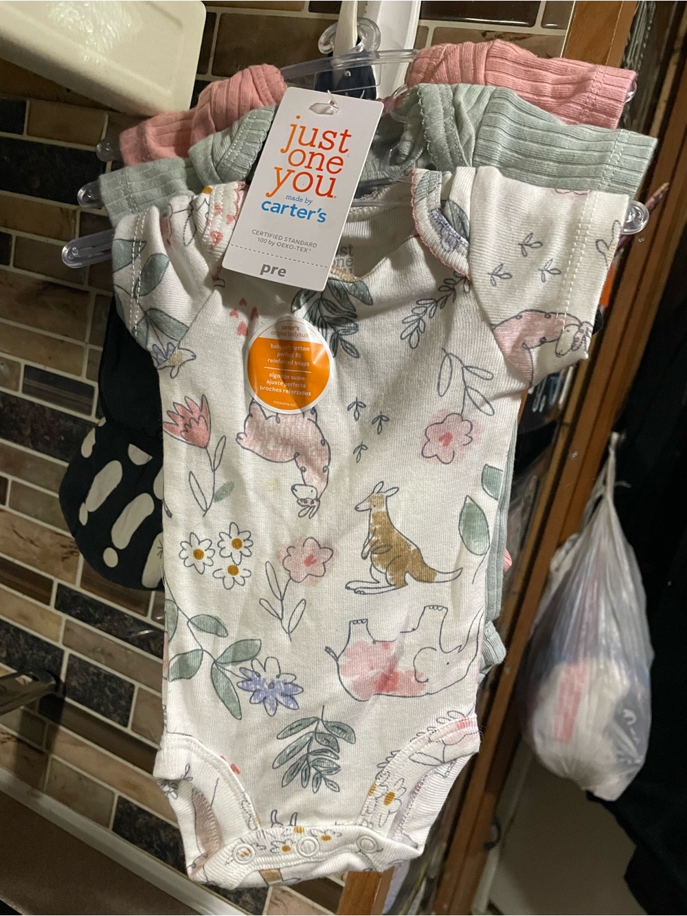 Carter’s Just One You Preemie 3-Piece Bodysuit Set – NWT